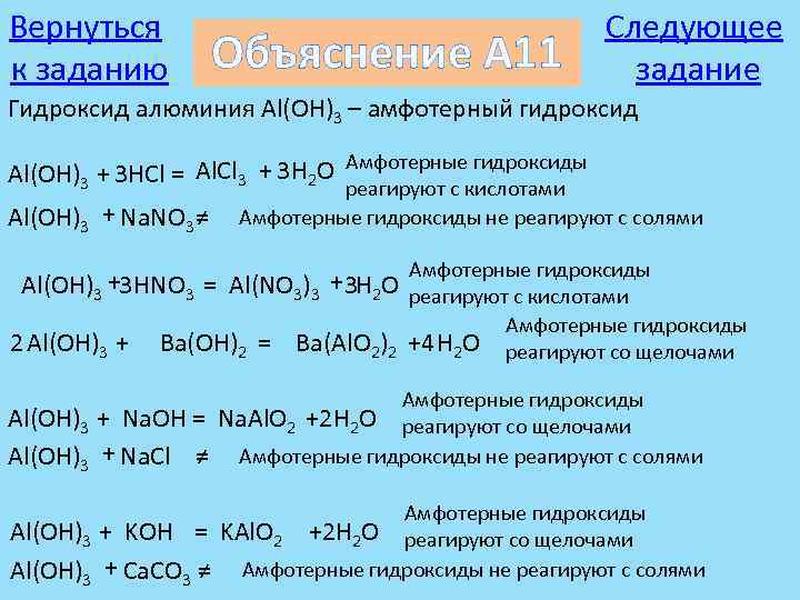 Вещества реагирующие с гидроксидом калия