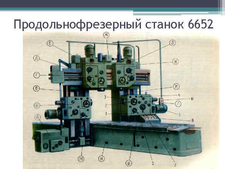 Продольнофрезерный станок 6652 