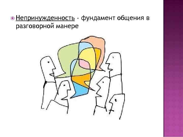  Непринужденность - фундамент общения в разговорной манере 