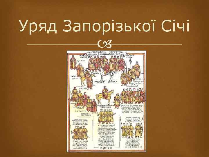 Уряд Запорізької Січі 