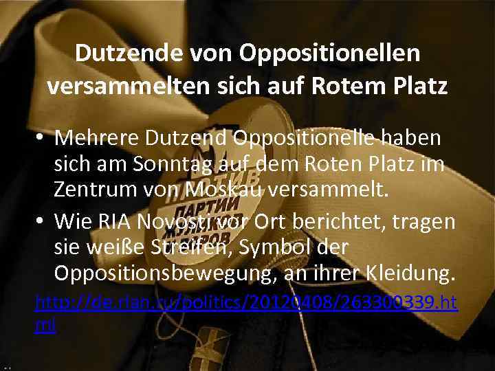 Dutzende von Oppositionellen versammelten sich auf Rotem Platz • Mehrere Dutzend Oppositionelle haben sich