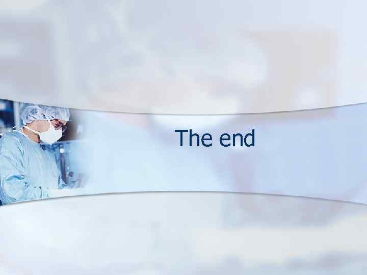 The end 