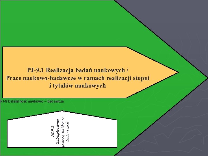 PJ-9. 1 Realizacja badań naukowych / Prace naukowo-badawcze w ramach realizacji stopni i tytułów