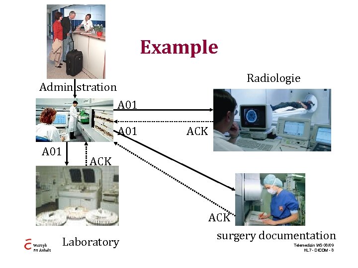 Example Radiologie Administration A 01 ACK ACK Worzyk FH Anhalt Laboratory surgery documentation Telemedizin