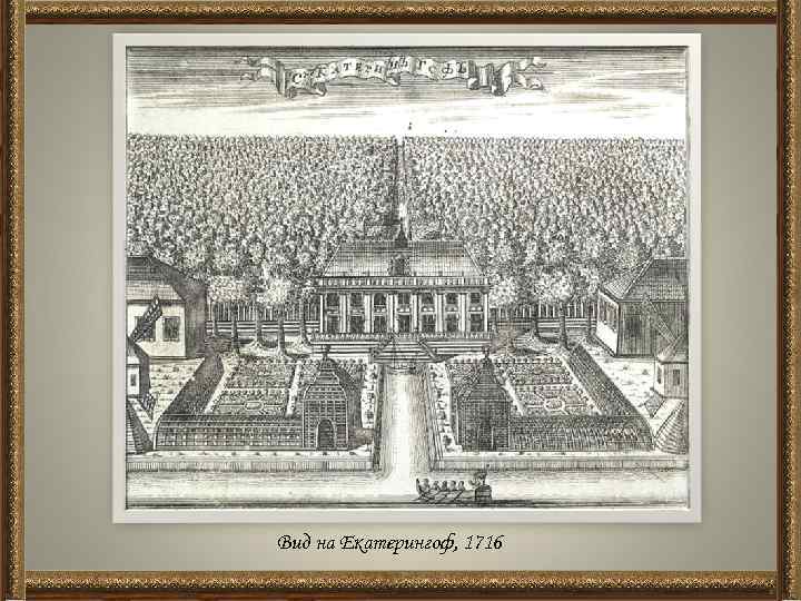 Вид на Екатерингоф, 1716 