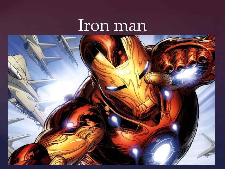 Iron man 