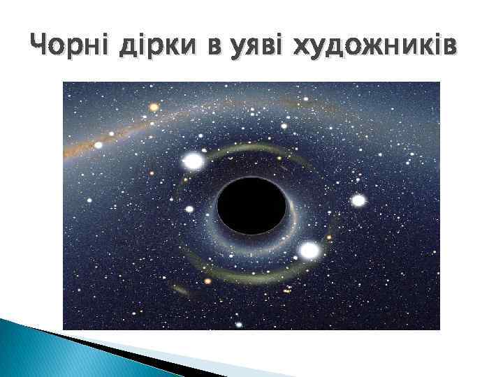 Чорні дірки в уяві художників 