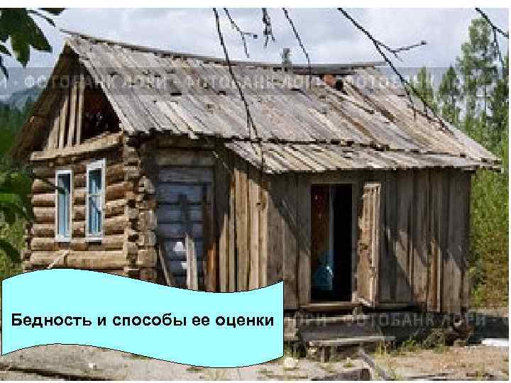 Бедность и способы ее оценки 