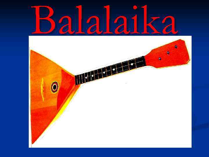 Balalaika 