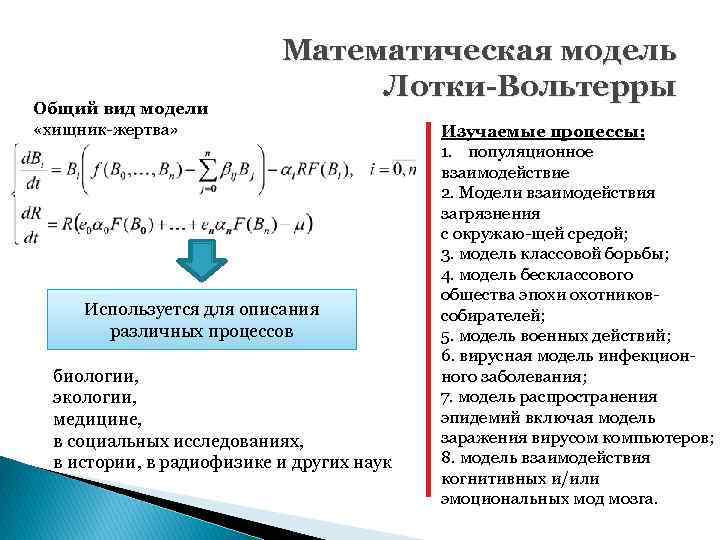 Информационно математическая модель