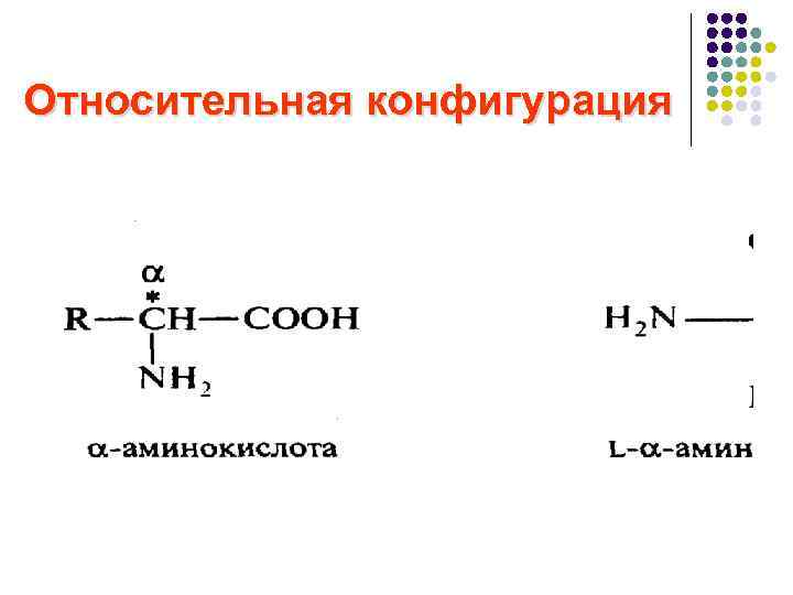 Относительная конфигурация 