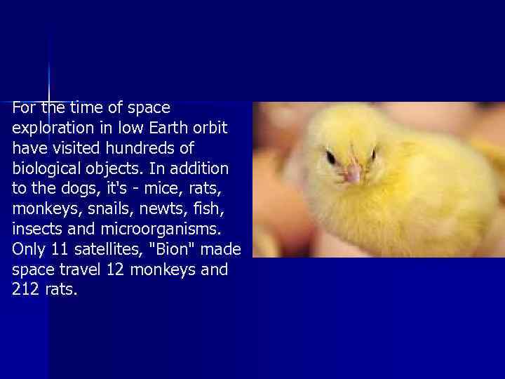 For the time of space exploration in low Earth orbit have visited hundreds of