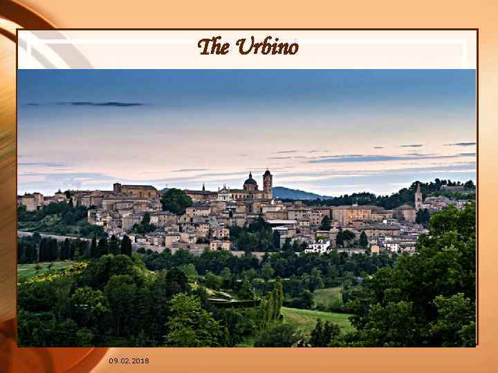 The Urbino 09. 02. 2018 