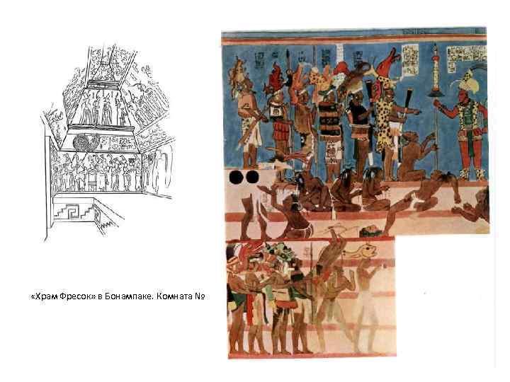  «Храм Фресок» в Бонампаке. Комната № 1 