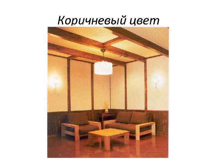 Коричневый цвет 