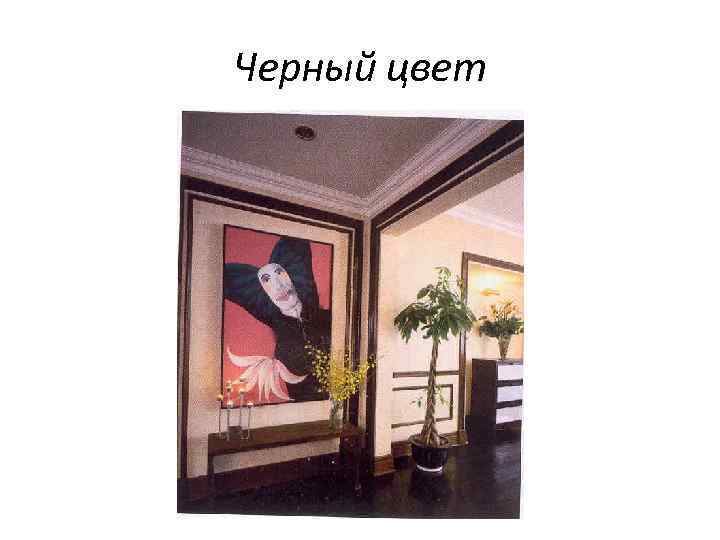 Черный цвет 