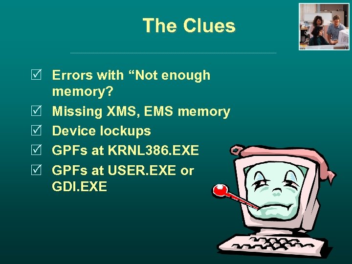 The Clues R Errors with “Not enough memory? R Missing XMS, EMS memory R