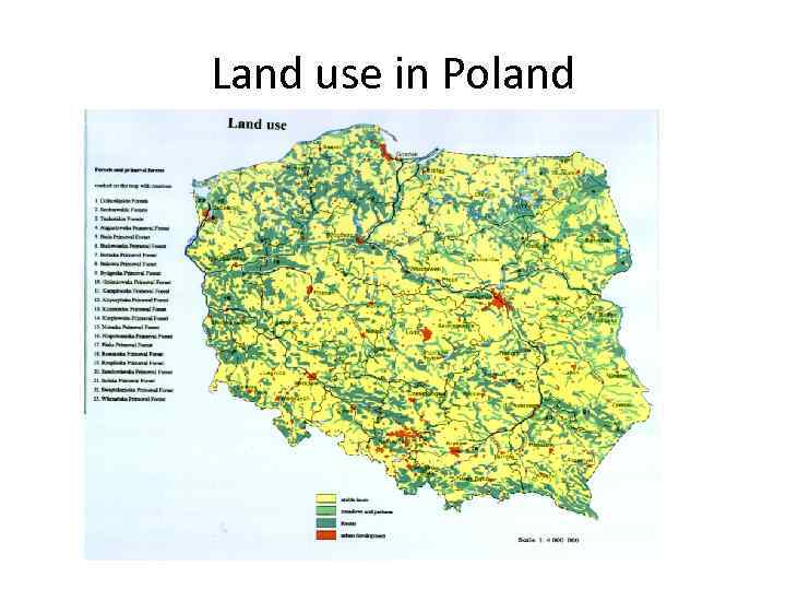 Land use in Poland 