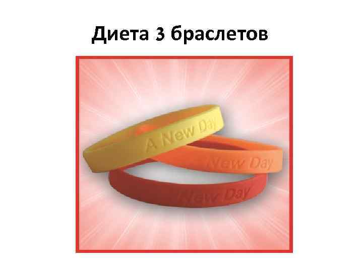 Диета 3 браслетов 