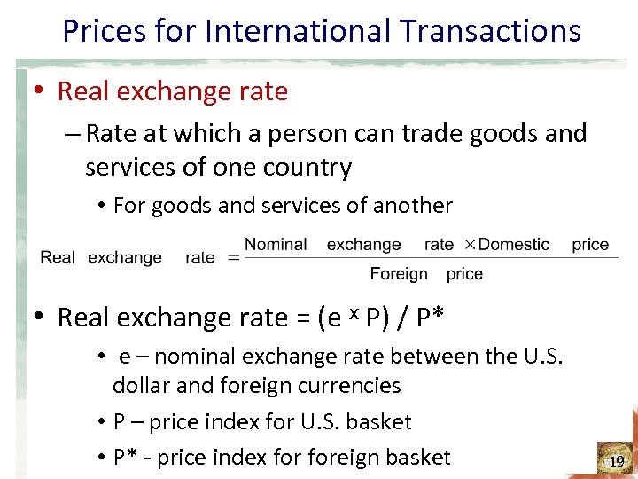 Chapter 18 Open-Economy Macroeconomics Basic Concepts International