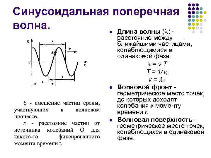 Колебания l m