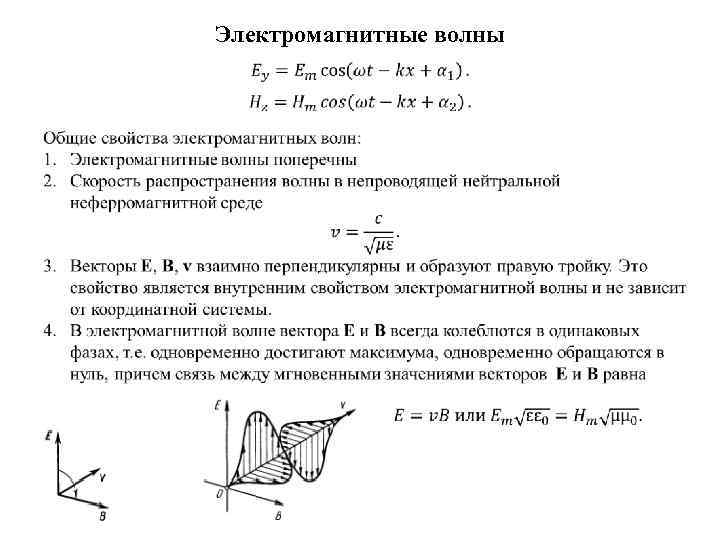 Электромагнитные волны 