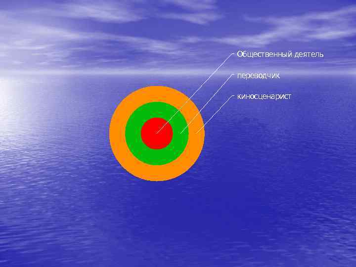 Общественный деятель переводчик киносценарист 