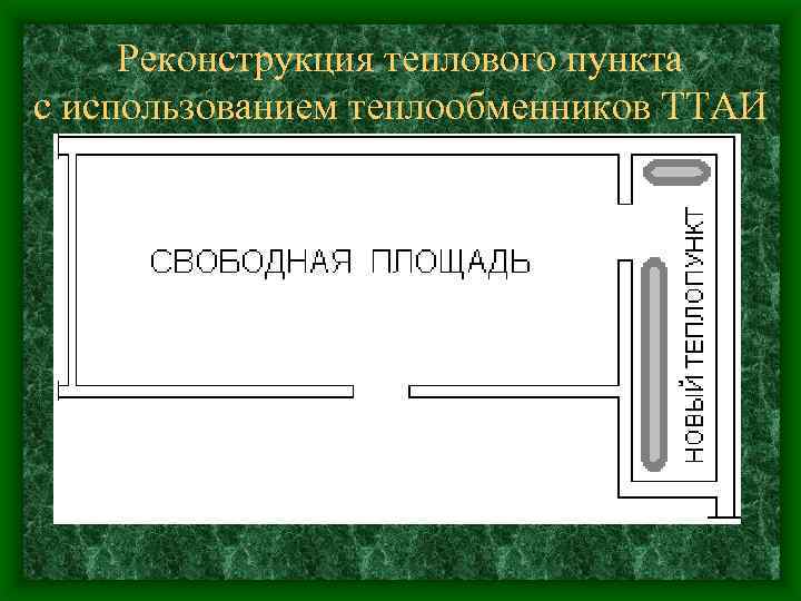 Реконструкция теплового пункта с использованием теплообменников ТТАИ 