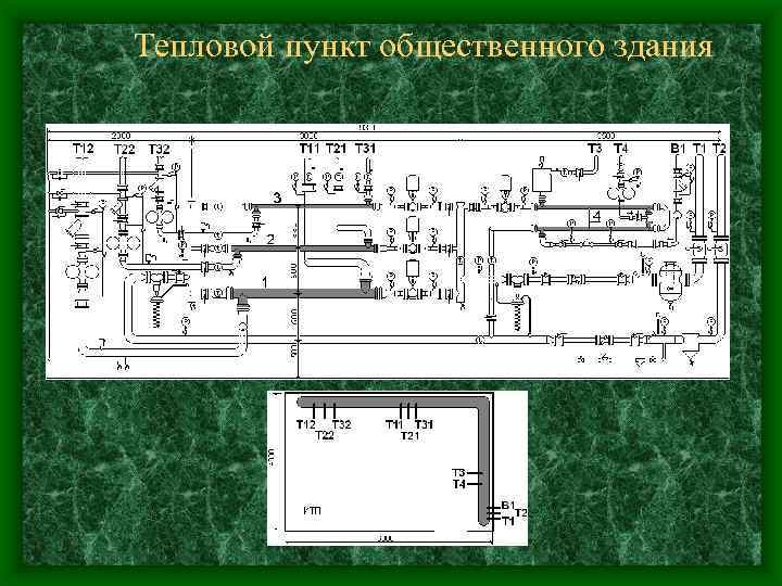 Тепловой пункт общественного здания 