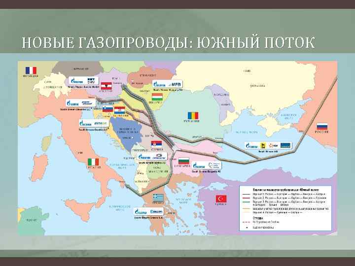 НОВЫЕ ГАЗОПРОВОДЫ: ЮЖНЫЙ ПОТОК 