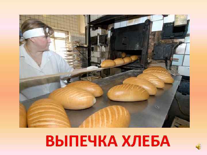 ВЫПЕЧКА ХЛЕБА 