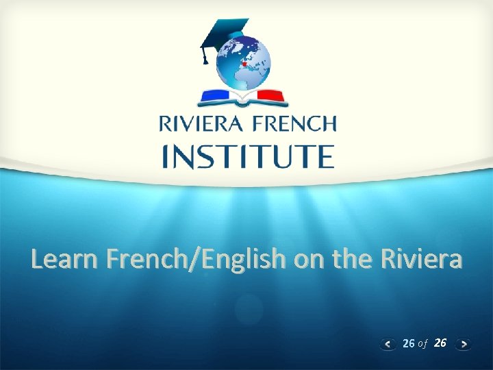 Learn French/English on the Riviera 26 of 26 