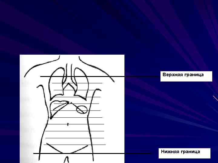 Верхняя граница Нижняя граница 