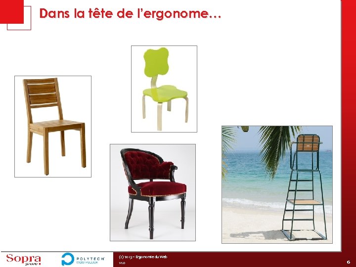 Dans la tête de l’ergonome… (c) 2013 – Ergonomie du Web v 1. 0