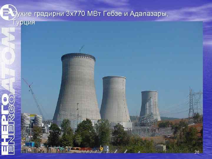 Сухие градирни 3 х770 МВт Гебзе и Адапазары, Турция 26 