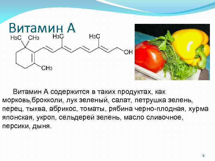 Ретинол схема применения