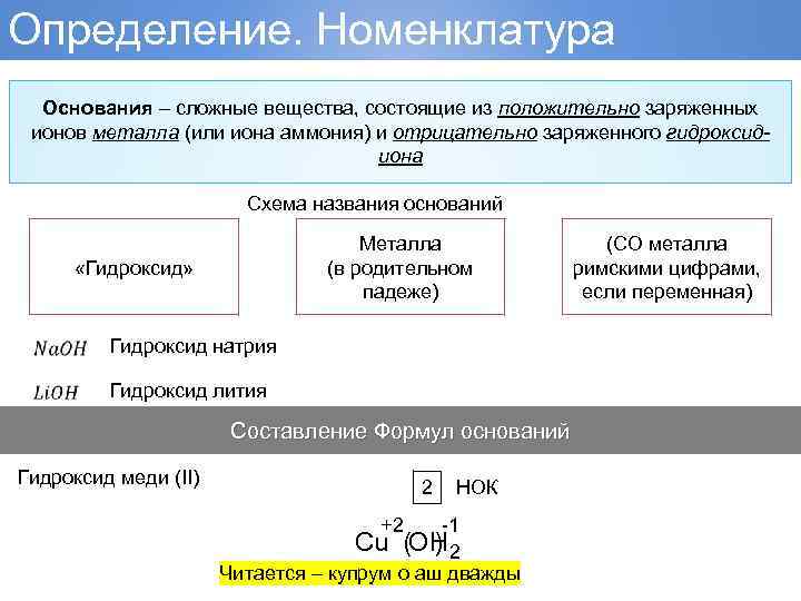 Основание 1с