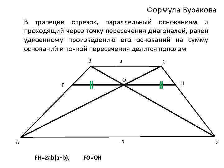 Параллельные отрезки