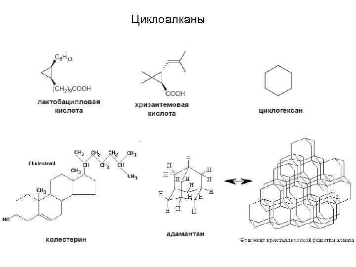 Циклоалканы 