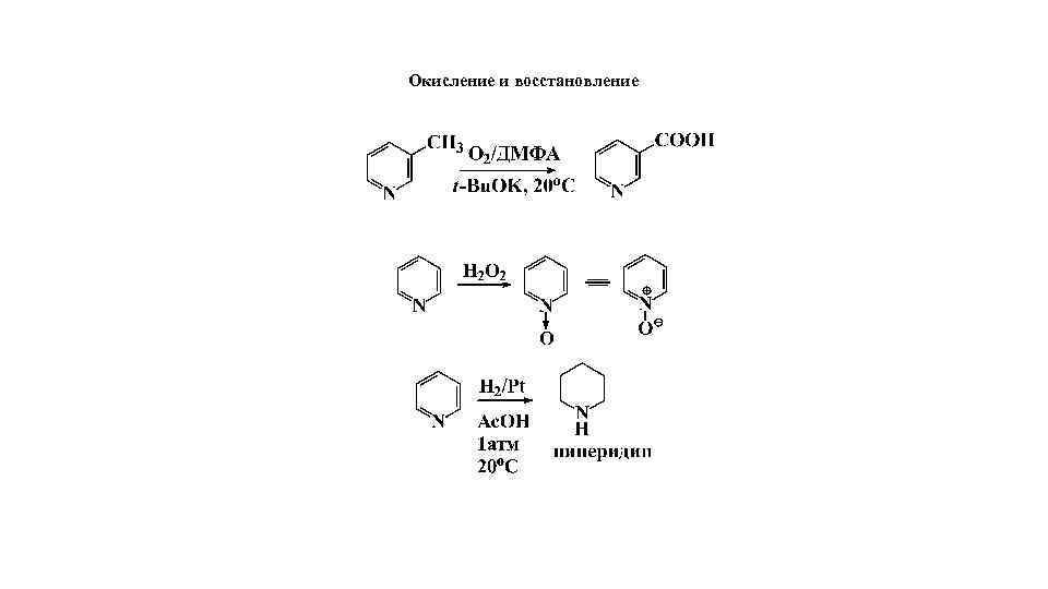 Окисление и восстановление 