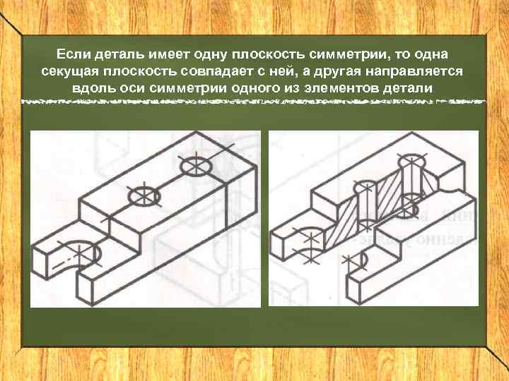 Гайка в аксонометрии чертеж