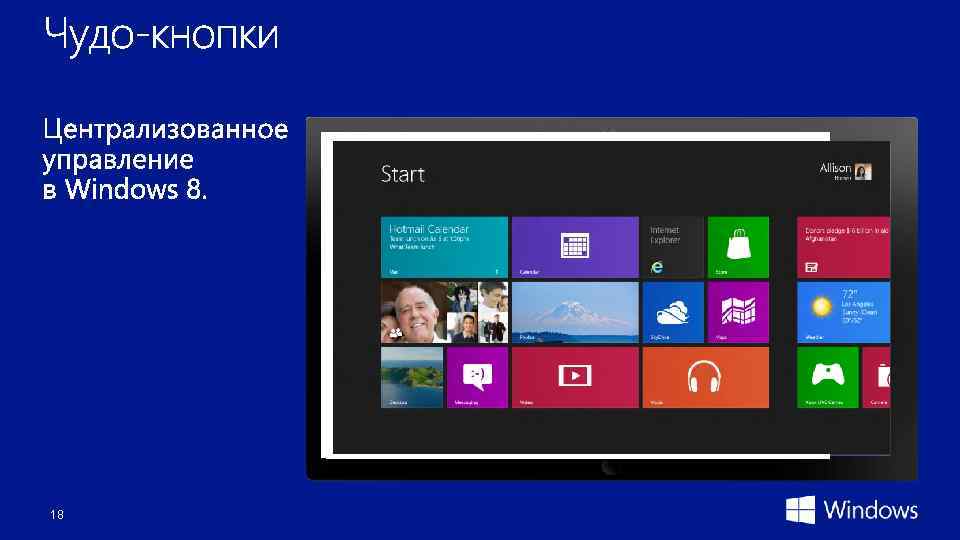 Поиск доступ Устройства Общий Параметры Пуск • Позволяет выполнять поиск в впланшетного Подключение к