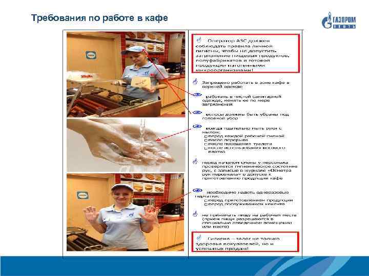  Требования по работе в кафе ДРП ГАЗПРОМ НЕФТЬ ПРАВИЛА ТОРГОВЛИ, ТРЕБОВАНИЯ ВНЕШНИХ НОРМАТИВНЫХ