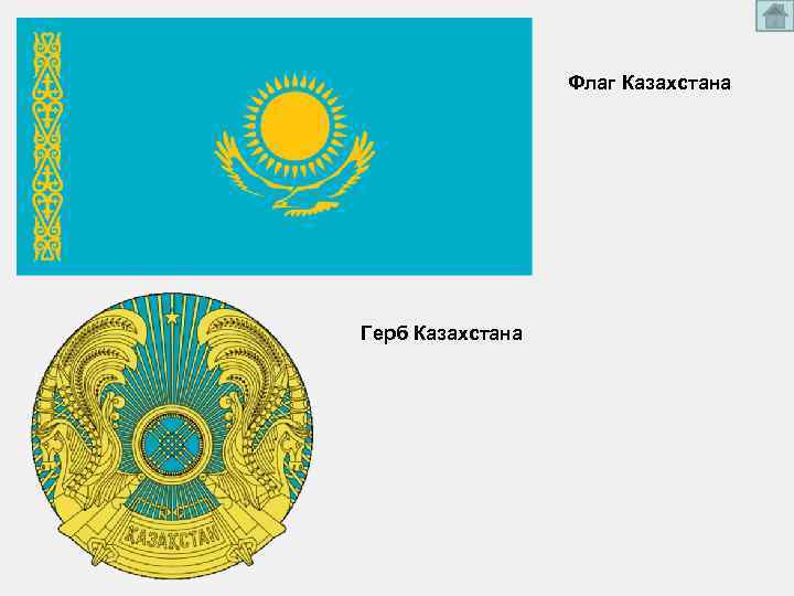 Какой будет новый герб казахстана. Казахстан флаг и герб. Герб Казахстана.