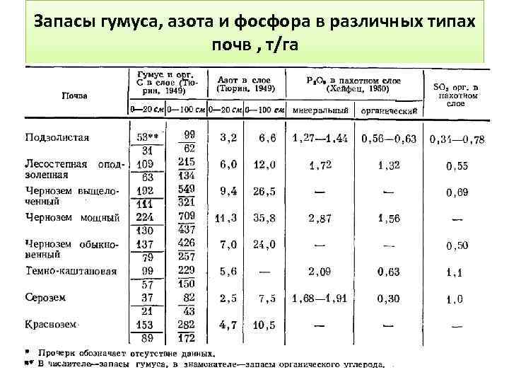 Как образуется гумус