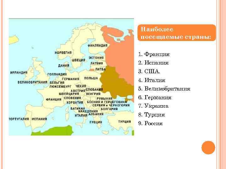 План описания германии