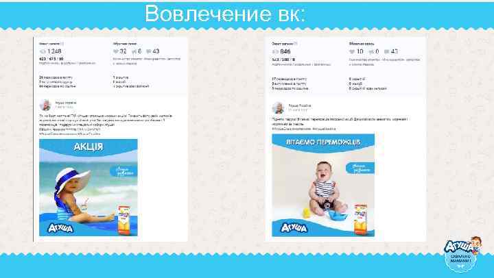 Вовлечение вк: 