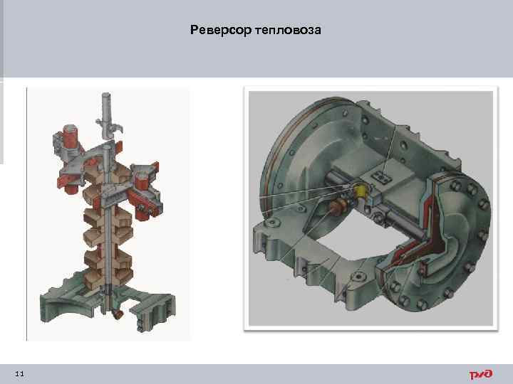 Реверсор тепловоза 11 