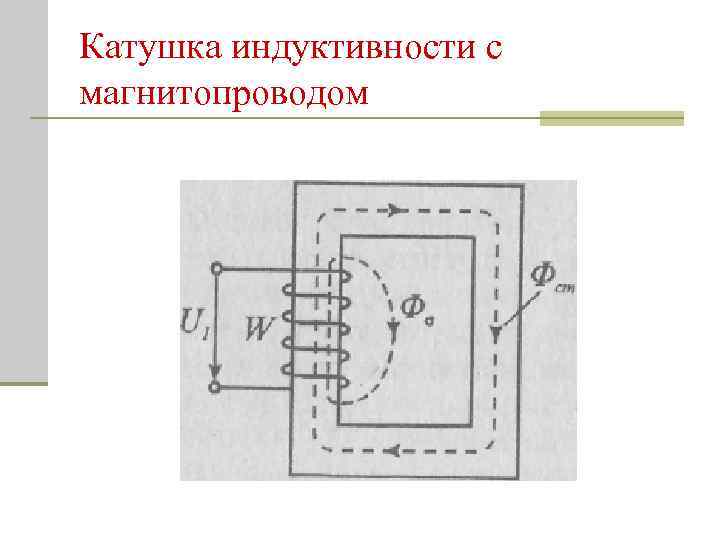 Магнитопровод в магнитных цепях