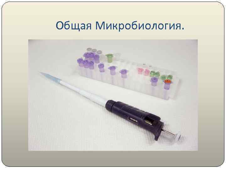 Общая Микробиология. 